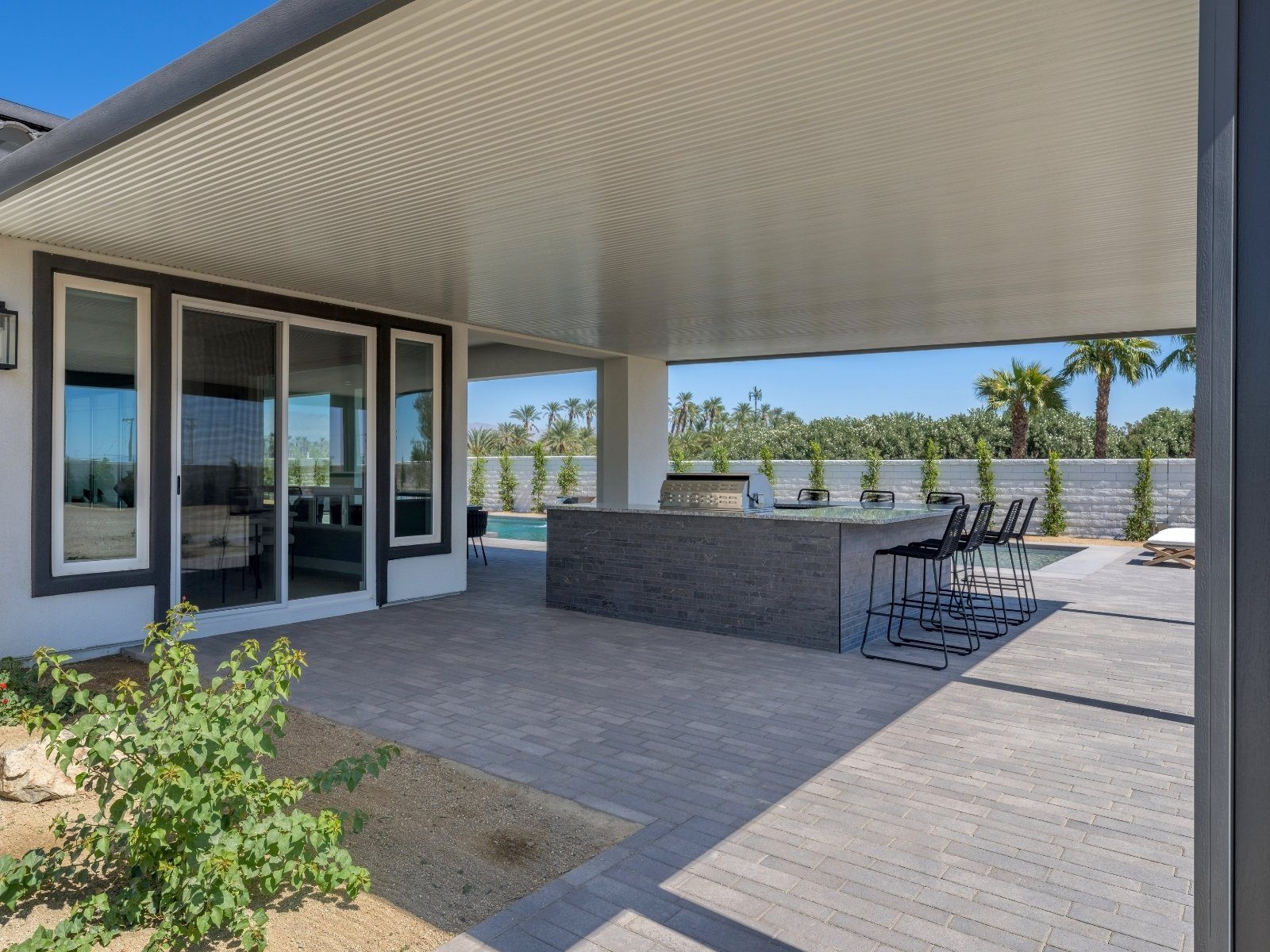 Patio — Shaded Lounge